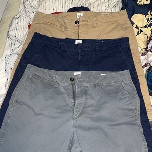Bundle of 3 GAP khakis shorts 10” size 36